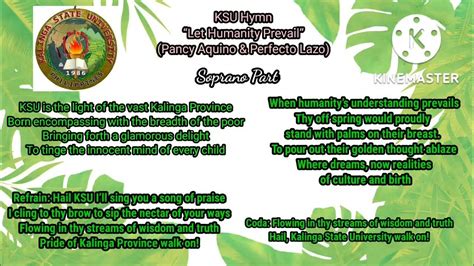 ksu hymn lyrics|KSU Hymn Soprano and Alto voice tutorial .